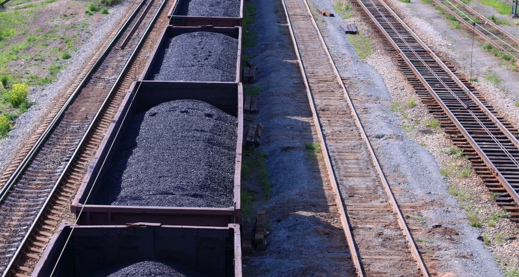 Coal transportation by rail